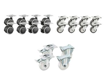 Roulettes pivotantes, Roulettes de meubles ou Roulettes de transport PARKSIDE®