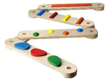 LUPILU® Poutre d’équilibre en bois