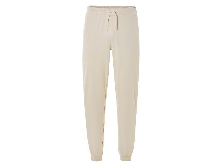Pantalon de jogging beige clair.