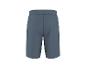 Donkerblauwe sportshorts voor heren, achteraanzicht.