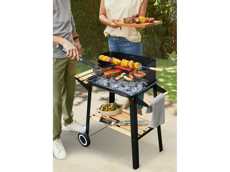 Ga naar volledige schermweergave: GRILLMEISTER Houtskoolbarbecue - afbeelding 2