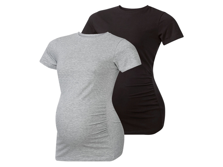 Aller en mode plein écran esmara Set de 2 t-shirts de grossesse en un mélange de coton - Photo 17