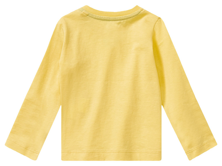 Ga naar volledige schermweergave: lupilu® Set van 3 biokatoenen T-shirts met lange mouwen - afbeelding 4