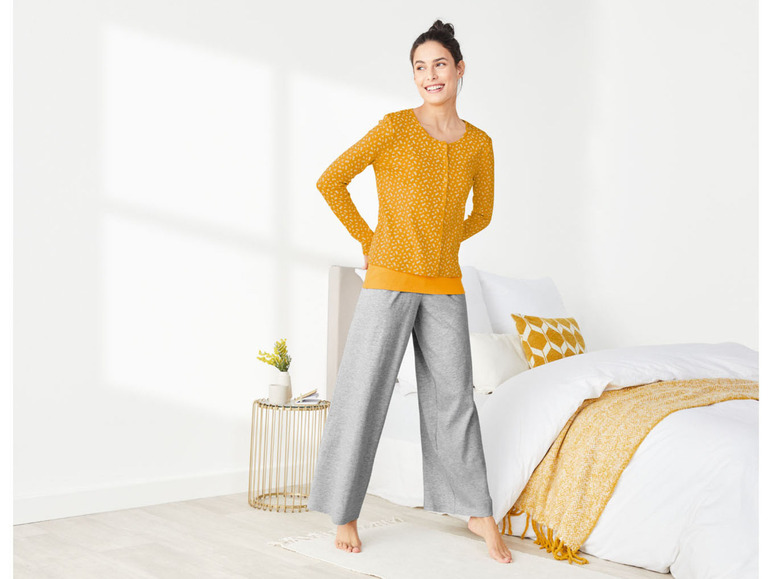 Ga naar volledige schermweergave: esmara® 4-delige pyjamaset van een katoenmix - afbeelding 4