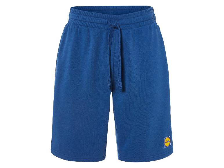 Lidl blauwe jogging shorts.