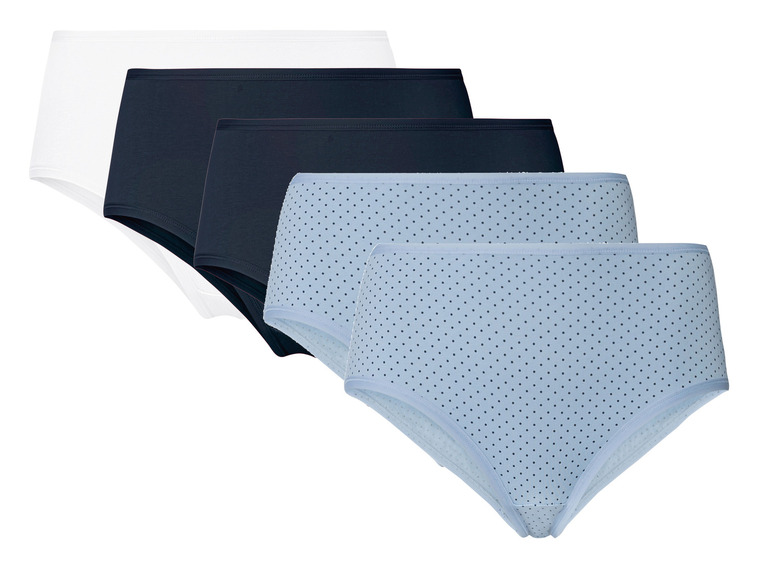 Ga naar volledige schermweergave: ESMARA® Set van 5 slips met hoge taille van een katoenmix - afbeelding 6