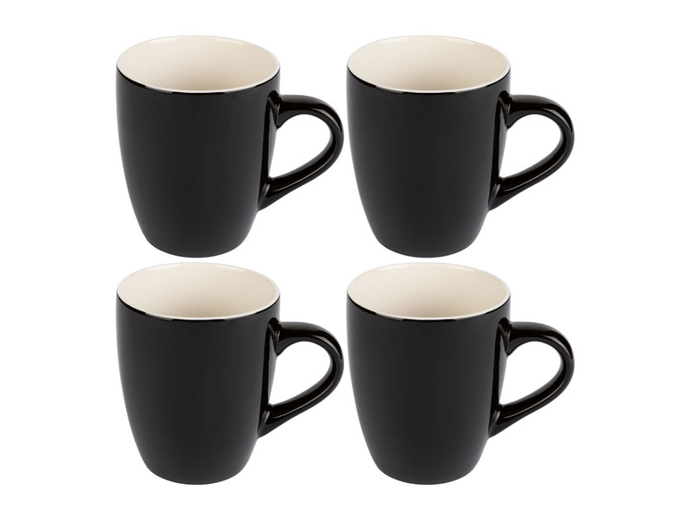 Aller en mode plein écran ERNESTO® Set de 4 tasses, en grès - Photo 2