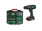 Perceuse-visseuse sans fil Parkside et kit d'accessoires