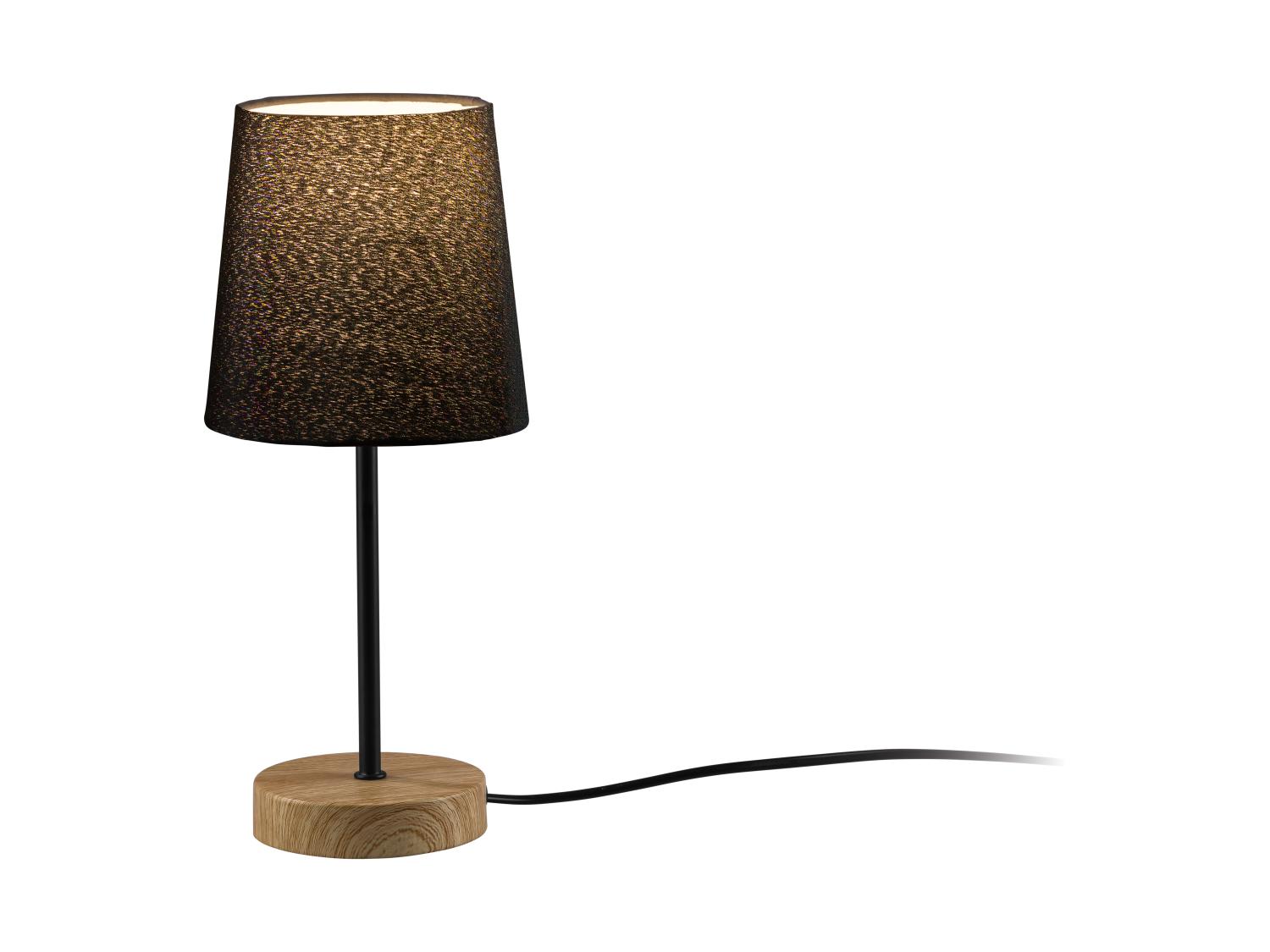 Lampe de table à LED avec abatjour textile LIVARNO ho…