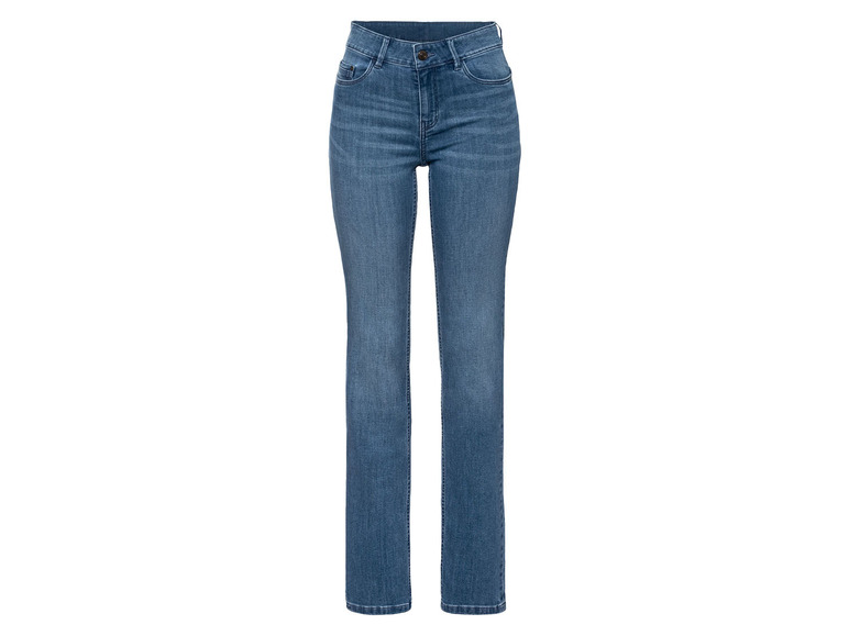 Ga naar volledige schermweergave: esmara® Straight fit jeans van een katoenmix - afbeelding 4