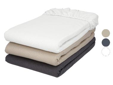 LIVARNO® Drap-housse en flanelle fine, 140-160 x 200 cm