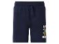 Donkerblauwe shorts met Super Mario-print