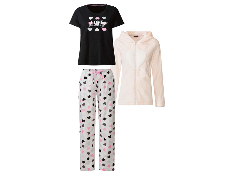 Aller en mode plein écran esmara® Set de pyjama 3 pièces - Photo 2