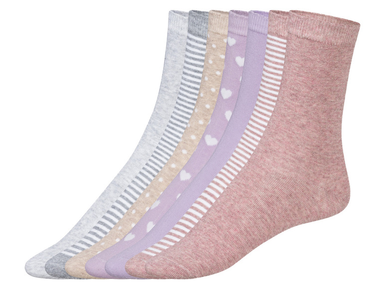 Ga naar volledige schermweergave: esmara® Sokken van een biokatoenmix voor dames - afbeelding 2