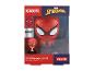 Lampe Spider-Man de la série ICONS, numéro 002, dans un emballage à façade transparente.