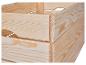 Houten kist met interessante details.