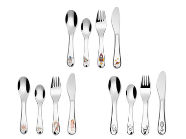 ERNESTO® Set de couverts pour enfants, 4 pièces