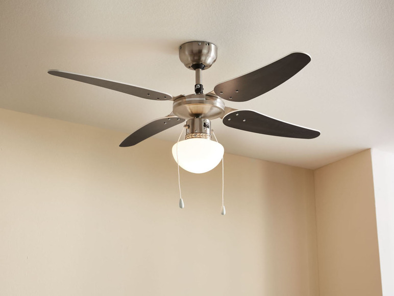 Aller en mode plein écran LIVARNO home Ventilateur de plafond, avec ampoule LED - Photo 3