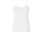 Witte dames top met spaghettibandjes