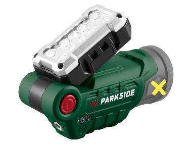 Lampe de travail LED sans fil 12 V PARKSIDE® PLLA12