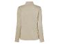 Beige trui met hoge hals, achterkant.