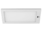 Een witte inbouw LED-lamp voor het plafond.