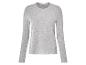Een grijze longsleeve met ronde hals.