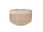 Réservoir d'eau beige avec indication de niveau MAX