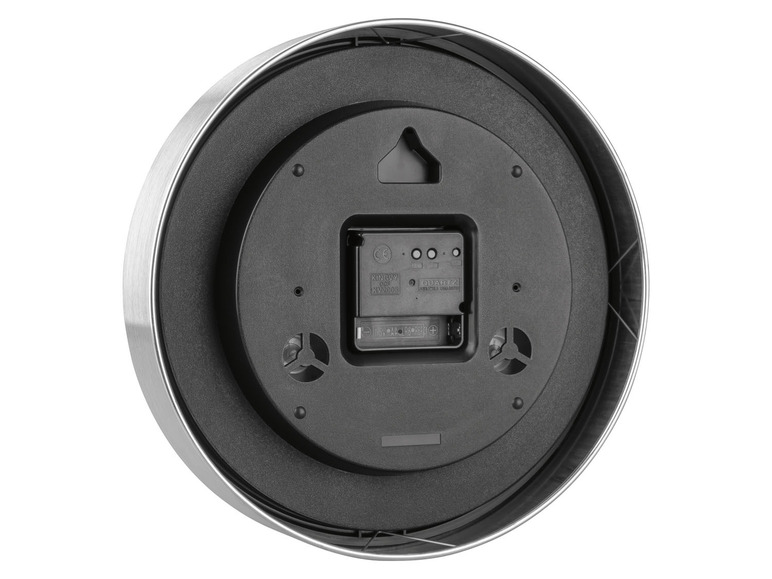 Ga naar volledige schermweergave: AURIOL® Radiogestuurde wandklok, Ø 25 cm - afbeelding 3
