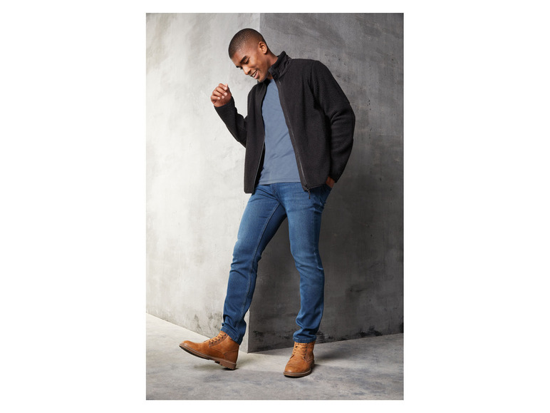 Ga naar volledige schermweergave: LIVERGY® Slim fit sweatdenim jeans - afbeelding 3