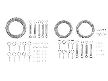 Set de câble métallique pour treillis PARKSIDE®
