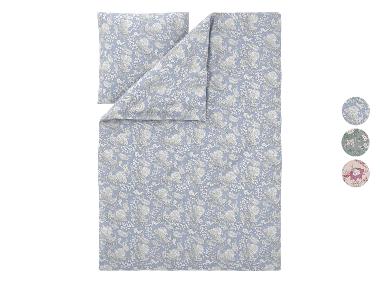 LIVARNO® Housse de couette en satin, 140 x 200 cm