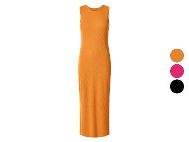 esmara® Robe midi côtelée pour femmes