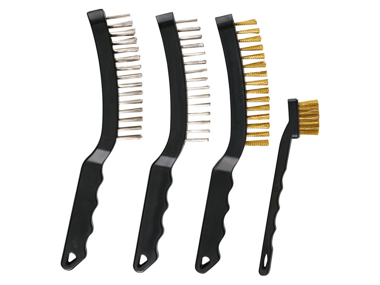 Aller en mode plein écran PARKSIDE® Brosses métalliques, 4 pièces - Photo 1