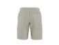 Short de jogging beige avec taille élastique et poche arrière.
