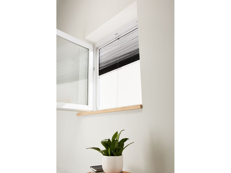 Aller en mode plein écran LIVARNO home Moustiquaire plissé pour fenêtre, max. 130 x 160 cm - Photo 4