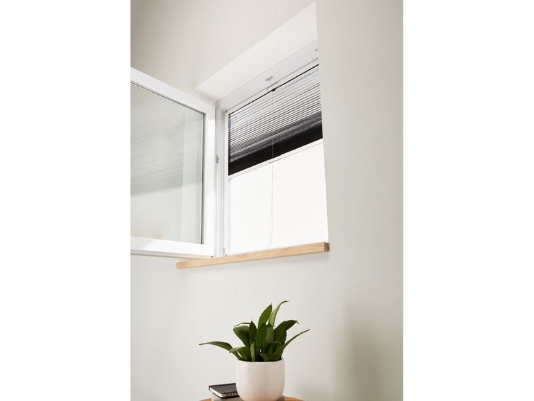 Aller en mode plein écran Moustiquaire plissé pour fenêtre, max. 130 x 160 cm - Photo 3