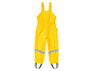 Salopette de pluie jaune pour enfant.