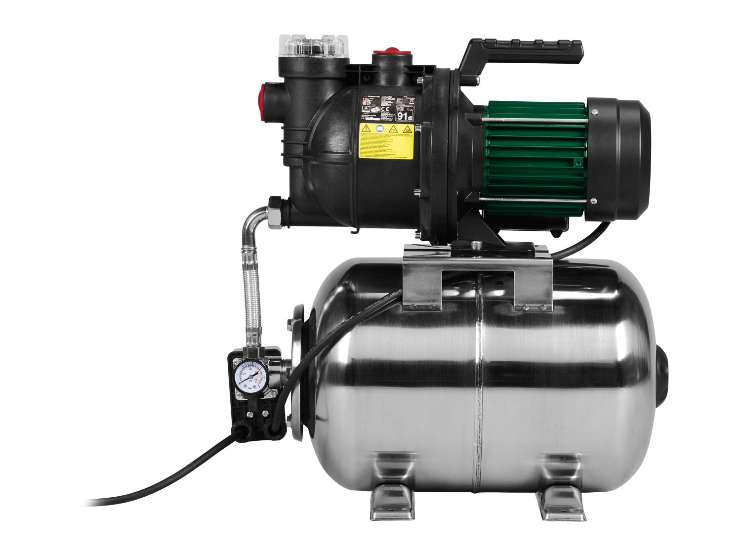 Arebos Station De Pompage Domestique 1000W - Pompe à Eau 3500 L/h Hauteur 44m Réservoir 19L