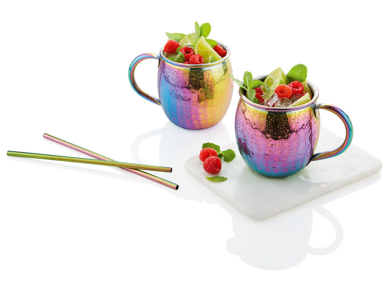 Aller en mode plein écran ERNESTO® Set de mugs pour Moscow Mule, 4 pièces - Photo 3