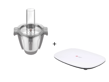 SILVERCREST® Accessoires Monsieur Cuisine: accessoire robot culinaire + planche coulissante