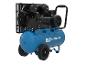 Blauwe Güde compressor.