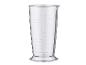 Verre doseur en plastique transparent avec graduations de volume jusqu'à 700 ml