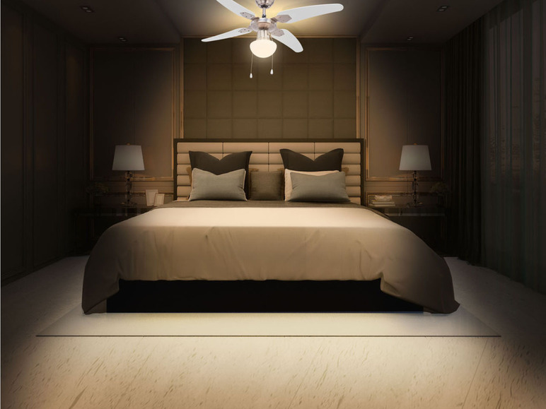 Aller en mode plein écran LIVARNO home Ventilateur de plafond, avec ampoule LED - Photo 6