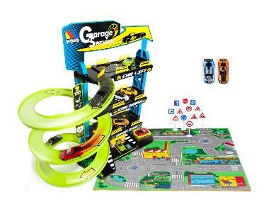 Molto Garage à étages avec tapis de jeu