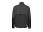 Veste de sport noire pour homme avec motif discret, vue de dos.
