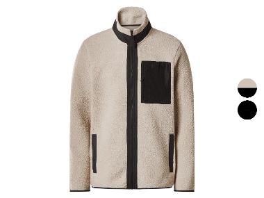 ESMARA MEN Veste en fausse fourrure de mouton pour homme