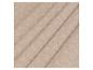 Beige stof met subtiel bloemenpatroon.