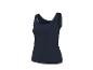 Dames marineblauwe basic tanktop