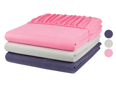LIVARNO home Jersey hoeslaken, 90-100 x 200 cm